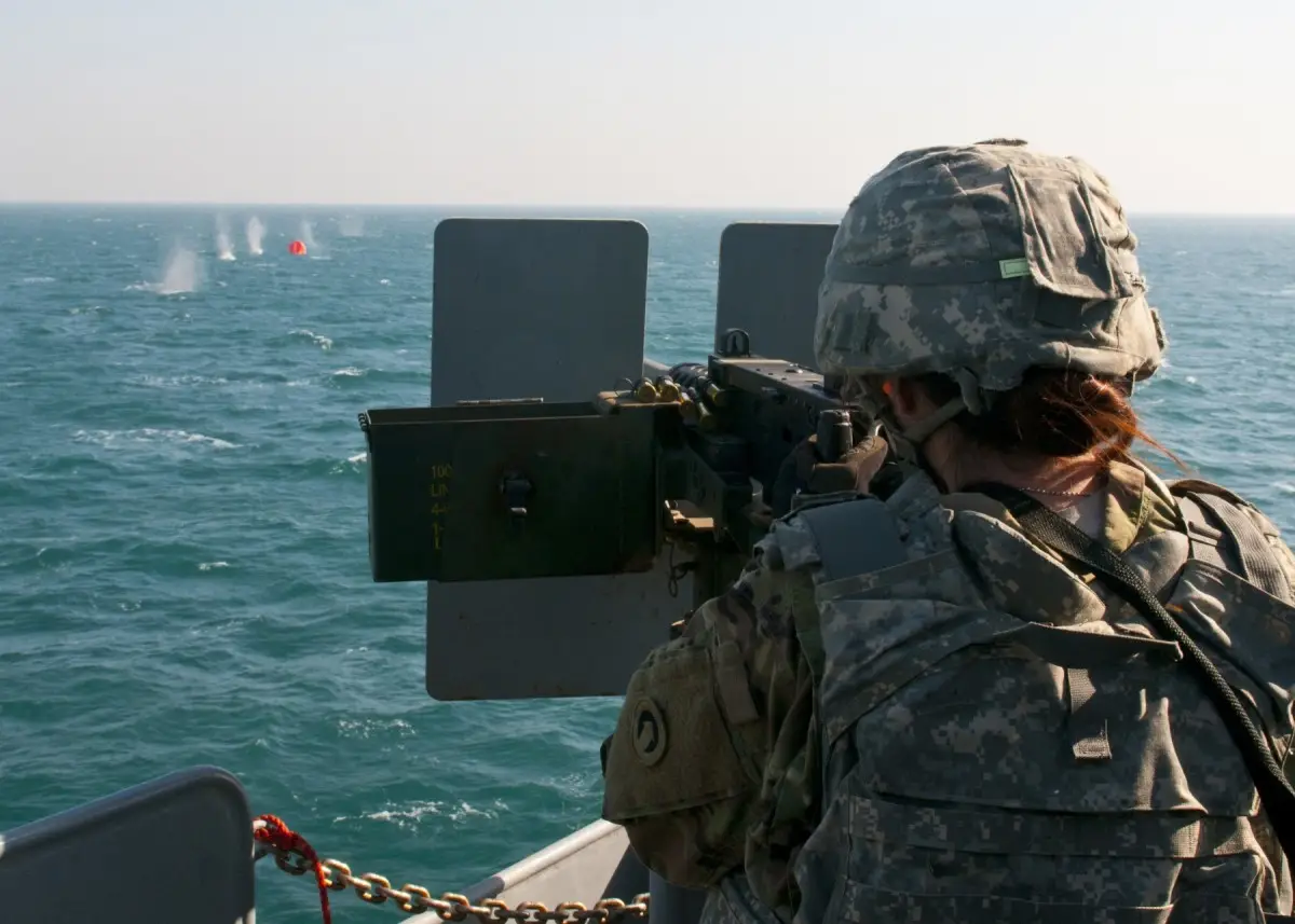 Army live-fire at Killer Tomato® target