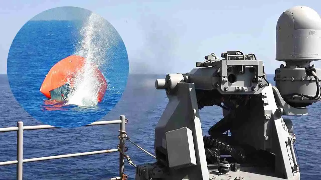Killer Tomato naval target balloon