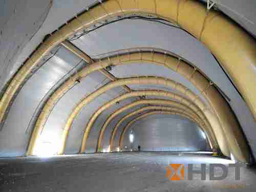 RF welded air containment system